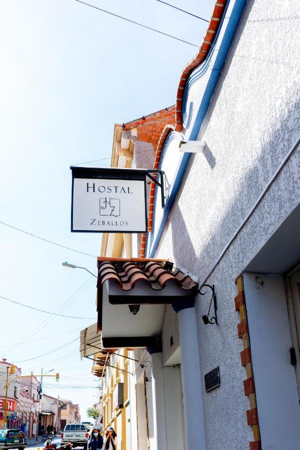 Hostal Zeballos Tarija Eksteriør bilde